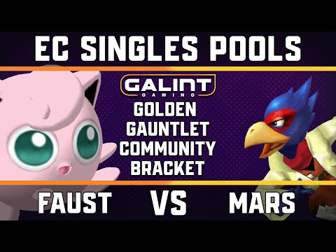 Faust (Jigglypuff) vs Mars (Falco) - East WR3 - Golden Gauntlet Community Bracket
