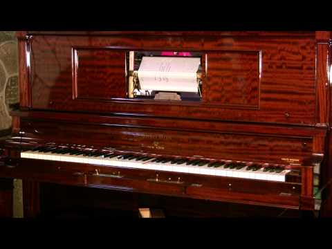 Welte Mignon - Quand Il Pleut - Comp. Leff Pouishnoff