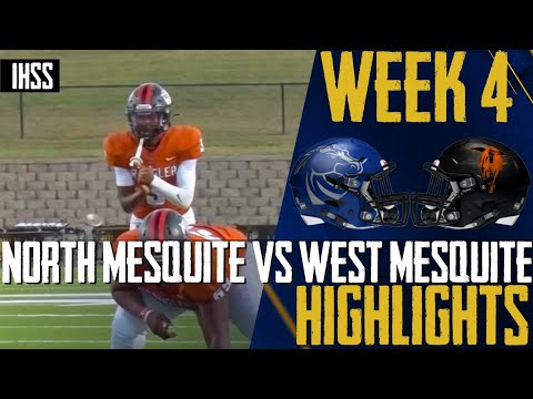 Mesquite Showdown: West vs North High School Football Highlights