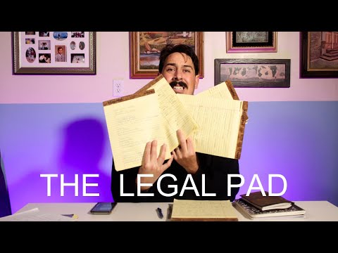 Is the legal pad the best notebook for writing?
