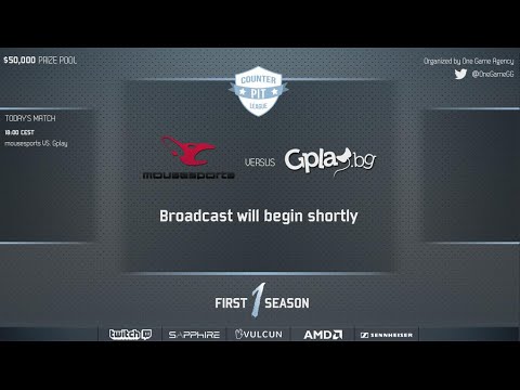 mousesports vs GPlay Counter Pit League Qualifier www.cmtv.eu