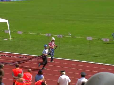 SDH Libočany - Míša Hon 100 m překážek MČR dorost Třebíč 2009