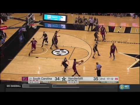 PJ Dozier - University of South Carolina - 2016-17 HoopTape
