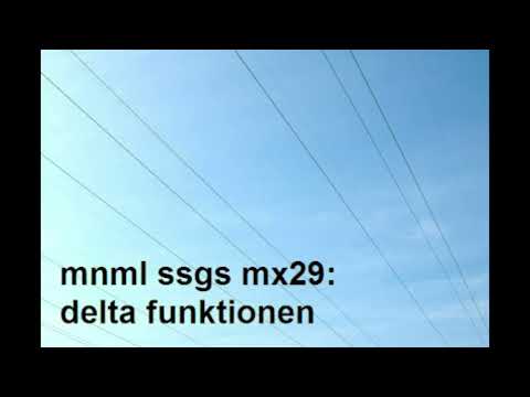 mnml ssgs mx29: delta funktionen