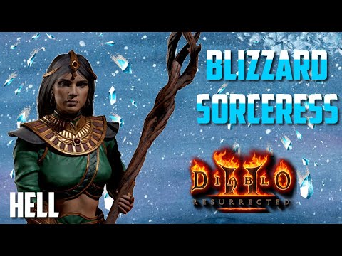 [Hell] Blizzard Sorceress Guided Playthrough | Diablo 2 Resurrected