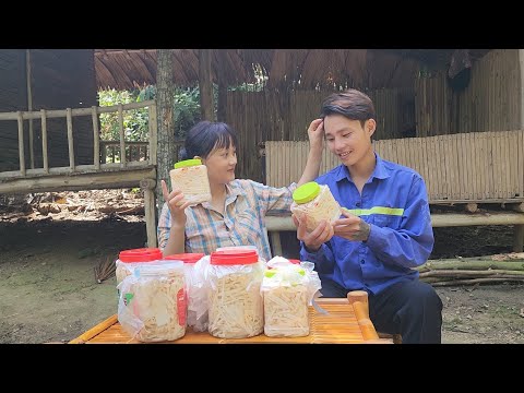 Apao and Tieu Na's peaceful life in the mountains and forests