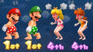 【マリオパーティシリーズ】2vs2ミニゲーム全部！ビーチマリオ＆ルイージ VS 水着ピーチ＆デイジー