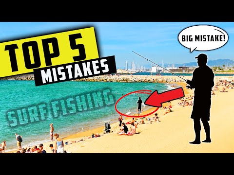 Top 5 Surf Fishing Mistakes