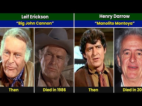 The High Chaparral (1967) Cast Then and Now 2025