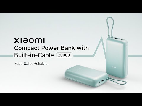 Xiaomi Compact Power Bank 20000mAh | Fast. Safe. Reliable