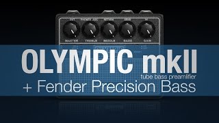 Video thumbnail for Fender Precision Bass  + OLYMPIC MkII by Shift Line