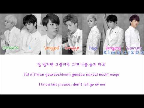 Infinite - A Person Like Me (나란 사람) [Hangul/Romanization/English] Color & Picture Coded HD