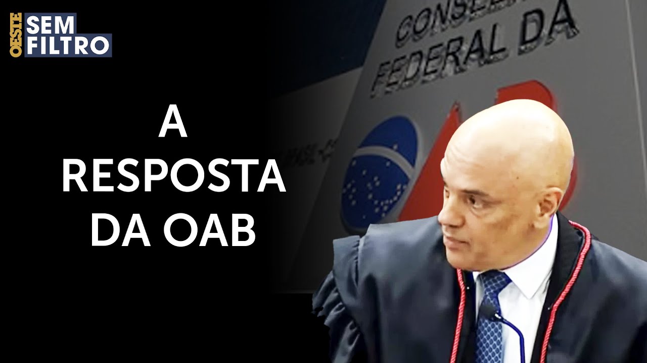 OAB rebate deboche de Alexandre de Moraes | #osf