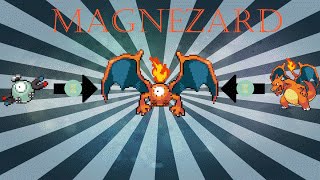 [REUPLOAD]Pokemon Sprite Fusions: Magnemite & Charizard, the making of MAGNEZARD