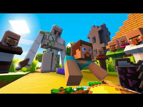 McMemezzs - Steve Caught Stealing Villagers?! (Minecraft)