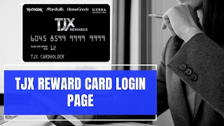 How to Login TJ MAXX Credit Card or TJX Credit Card Login Helps Tutorial
