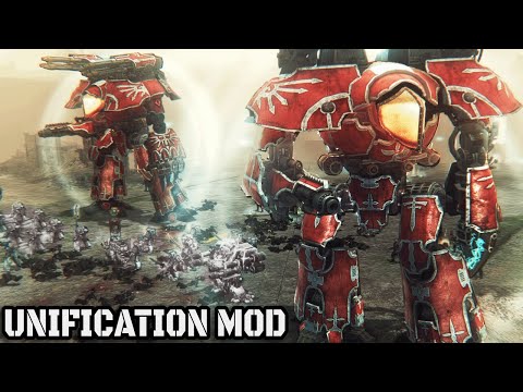 NEW PSI-TITANS & Grey Knights vs Chaos! - Unification Mod, Warhammer 40K: Dawn of War: Soulstorm