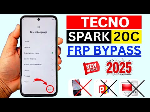 Tecno Spark 20c (BG7) FRP Bypass 2025 Without PC - Share Article Not Working - Google Account Bypass