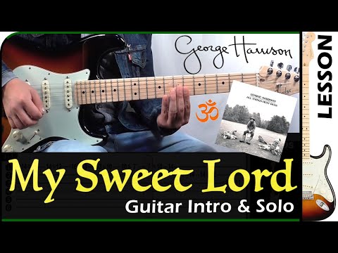 How to play MY SWEET LORD ⛅️ - George Harrison / GUITAR Lesson 🎸 / GuiTabs N°194