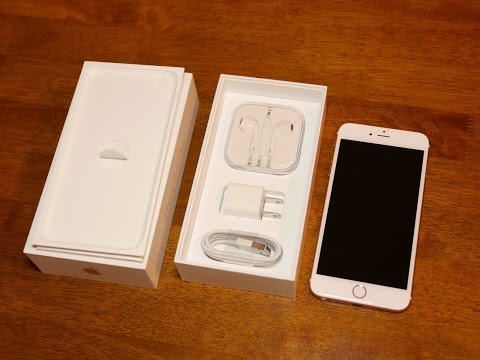 Apple iPhone 6s Plus unboxing