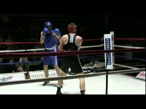 Boxning SM 2012 Semifinal - Viktklass 75 kg