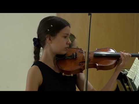 Lena Živanac - Kabalevsky Violin Concerto in C major