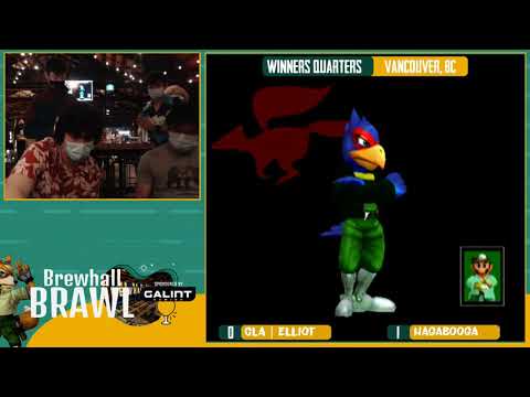Hagabooga (Doctor Mario) Vs. Elliot (Falco)  - Winners Quarters - Brewhall Brawl #6 (Vancouver Local