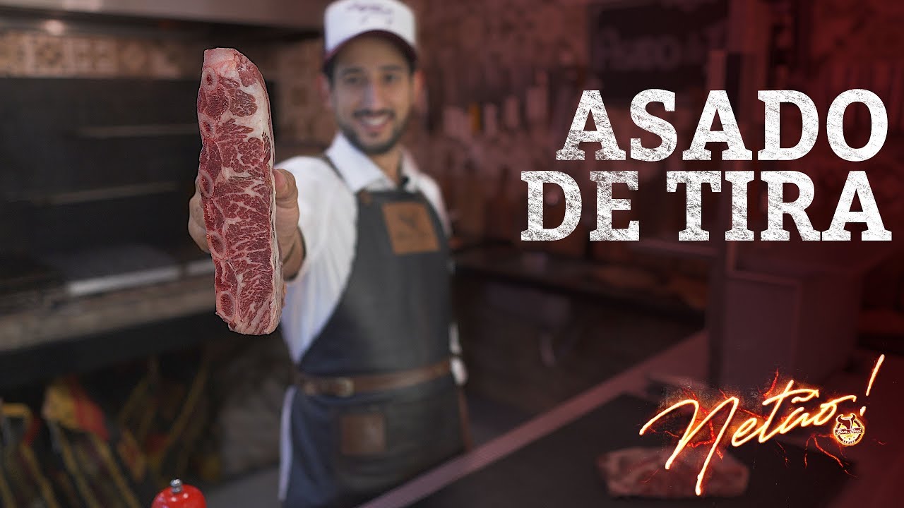 Asado de Tira – Medidas da Parrilla! | Netão! Bom Beef #10