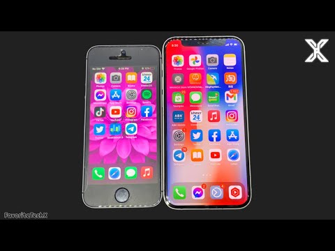 iOS 15.5 beta 4 on SE vs 12 mini 🤘🏼