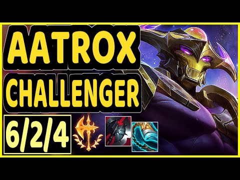 ODOAMNE (AATROX) - 6/2/4 KDA CHALLENGER GAMEPLAY - EUW