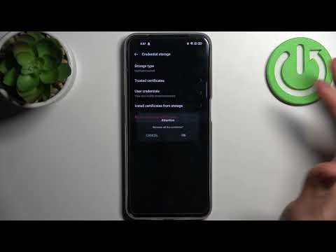 REALME Narzo 50 - How To Clear Credentials