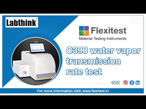 C390 Water Vapor Transmission Rate Test System | WVTR | Labthink | Flexitest