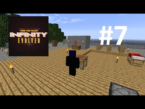 FTB Infinity Evolved Skyblock: #7 Clay, Bucket and Coke Oven!