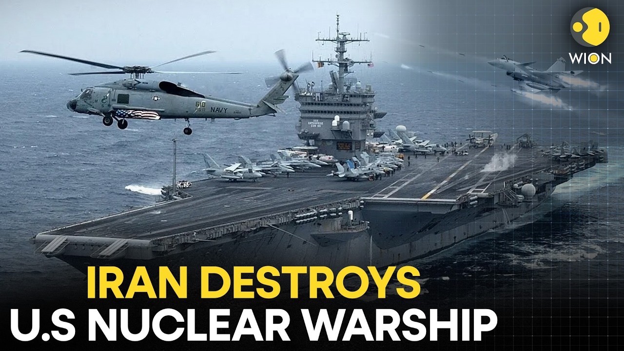 US-Iran War LIVE: Iran’s New Weapon Threatens US Carrier, Gulf On High Alert | WION