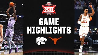 Kansas State vs. Texas | Phillips 66 Big 12 Men's Basketball Championship | March 13, 2024