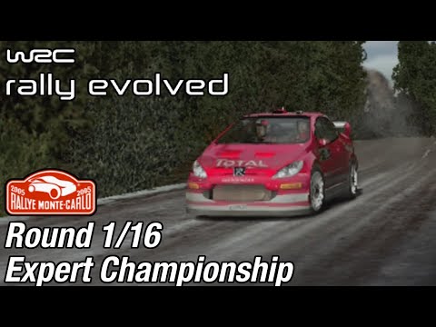 WRC: Rally Evolved (PS2) - Rallye Automobile Monte-Carlo [Expert Rd 1/16]