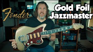 Video thumbnail for Fender Gold Foil Jazzmaster - Shoreline Gold by Rich Bischoff