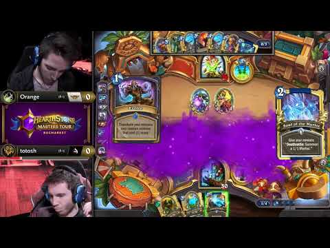 Orange vs totosh - Quarterfinals - Hearthstone Masters Tour Bucharest