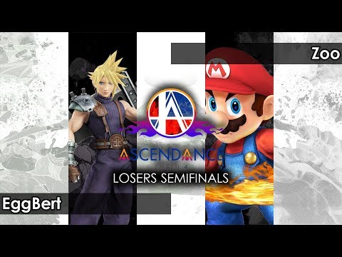 Smash 4: EggBert (Cloud) V Zoo (Mario/Roy/DK) - Ascendance 49 Tournament SSB4
