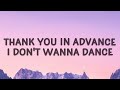 Meghan Trainor Thank You In Advance NO Lyrics