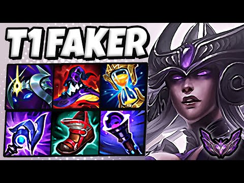 T1 Faker Syndra vs Orianna [ MID ] Ranked Master EUW Patch 13.10 ✅