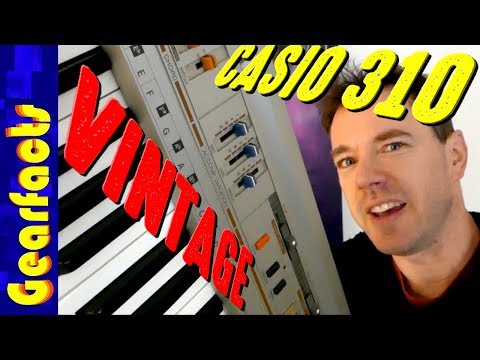 Casio CT-310 Casiotone 49 Key Synthesizer Silver (1980) image 5