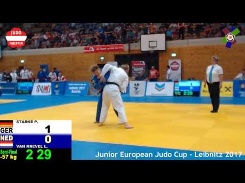 STARKE, Pauline (GER)vsVAN KREVEL, Larissa (NED)