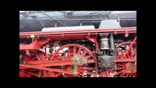 preview picture of video 'Dampflokomotiven aus den 30er-Jahren in Bebra - Teil 1'