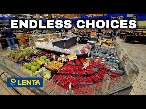 Tour TÍPICO Russo pelo Hipermercado: Lenta