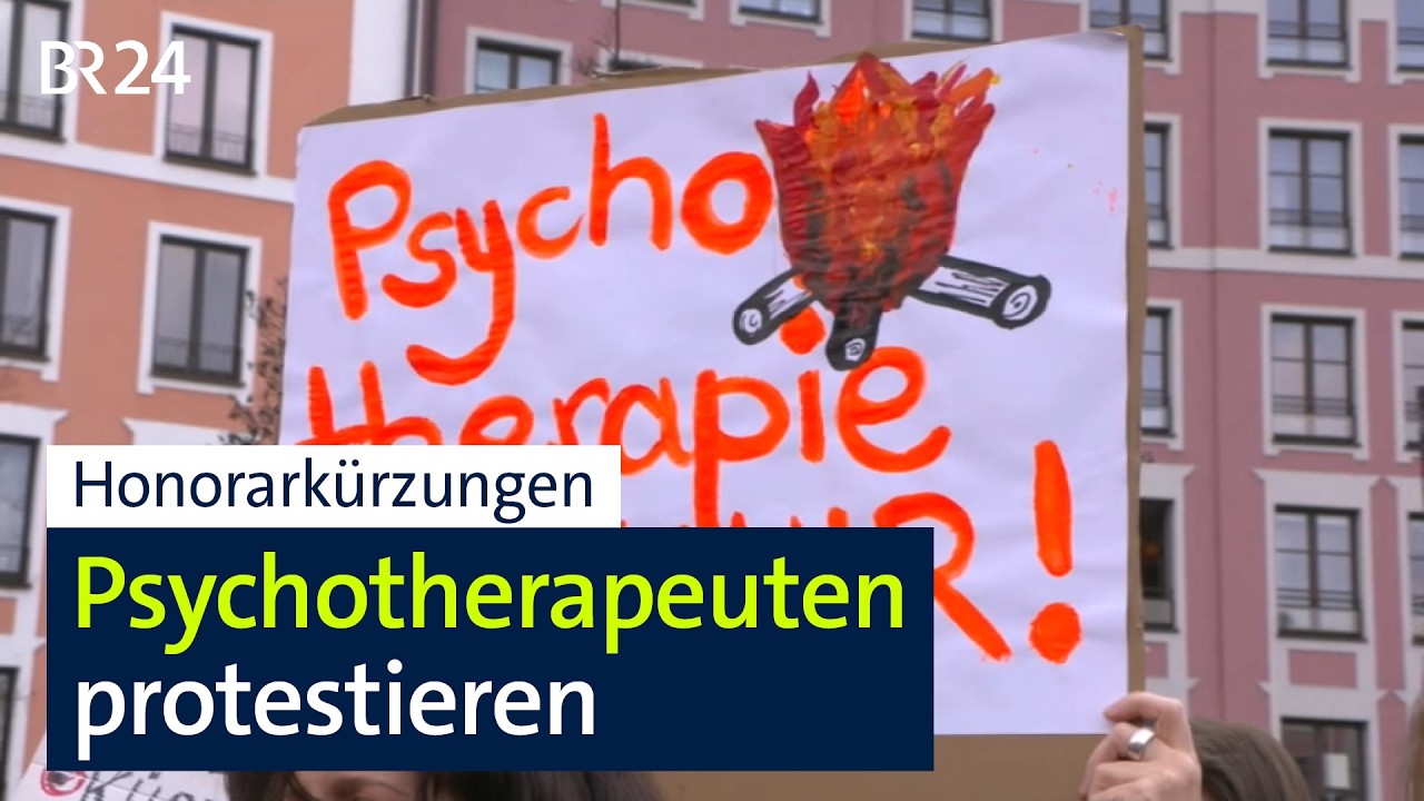 Psychotherapeuten kämpfen gegen Honorarkürzungen | BR24