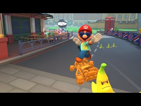 Mario Kart Tour: Mario (Sunshine) Gameplay [#20] - London Loop T