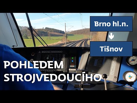 Pohledem strojvedoucího: Brno - Tišnov (Panter)