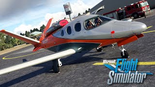 FlightFX Cirrus SF50 Vision Jet - First Look Review! - MSFS