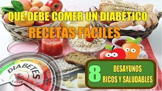 DESAYUNO PARA DIABÈTICOS        
           "VEN Y ENTÉRATE"
